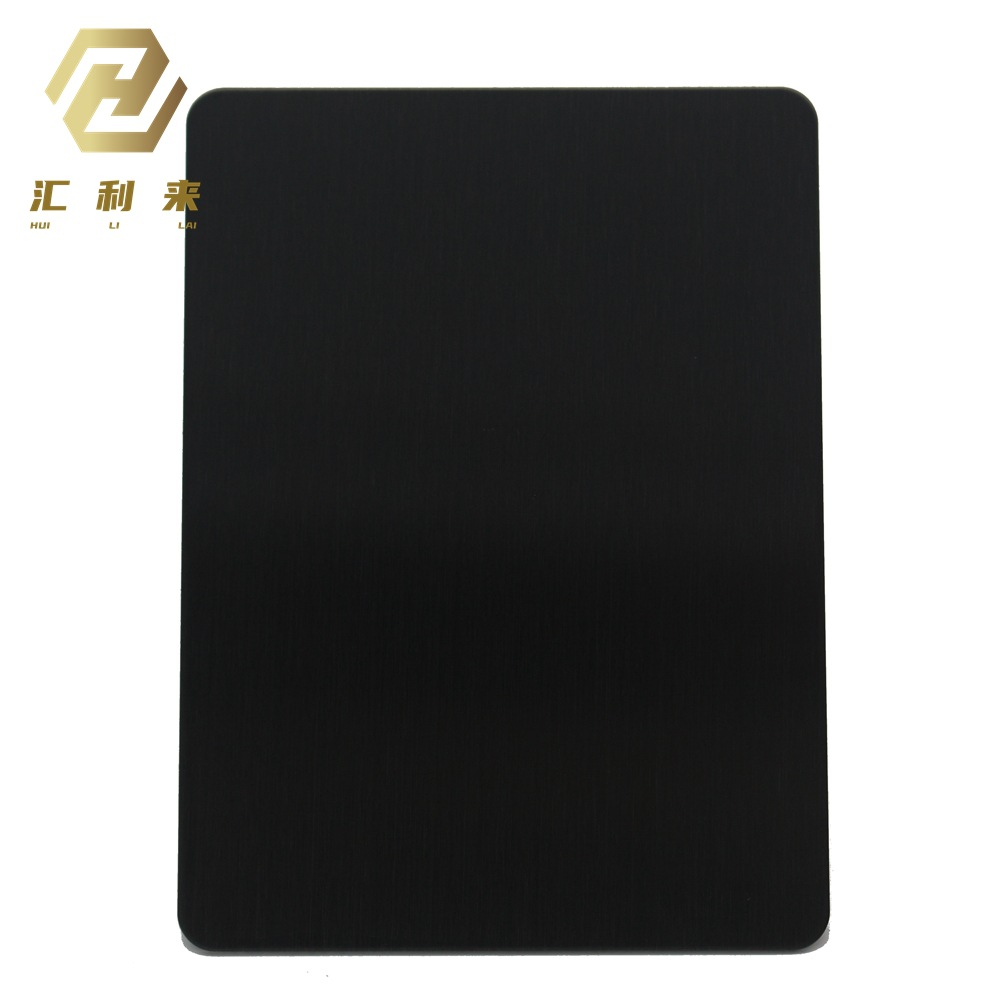 0成交0千克和文黑色不锈钢板 哑光拉丝乱纹不锈钢无指纹水电镀黑钢