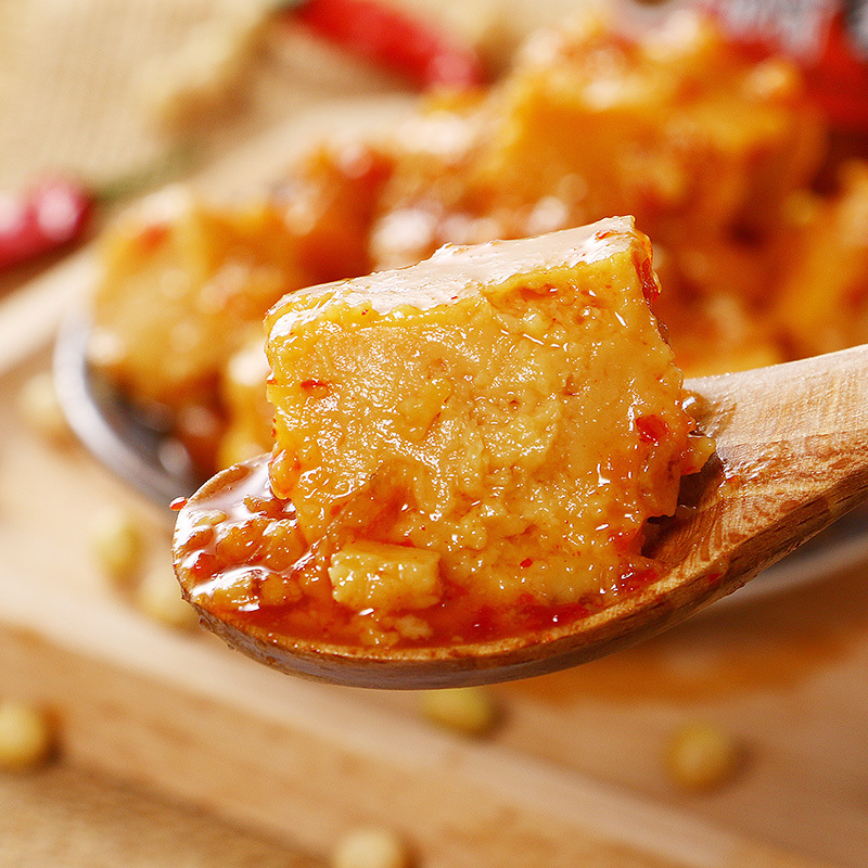 进口 台湾台熙家豆腐乳芋头甜酒麻辣豆腐乳拌饭拌面380g 12瓶一箱