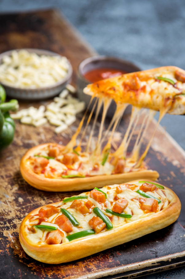 顺丰包邮 5口味芝士船披萨套餐早餐速食成品懒人加热即食家用食品