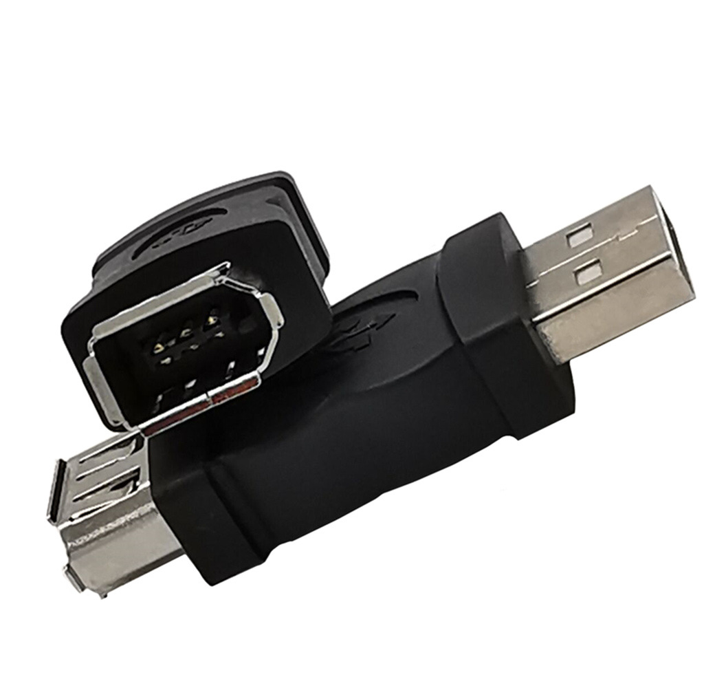 firewire 400 1394 转接头 usb2.0 am转1394 6p母转接头