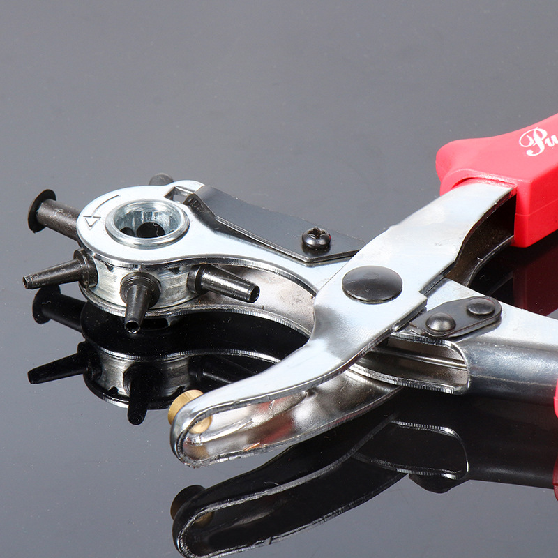 五金工具批发手动皮带打孔钳 多功能皮带钳多规格打孔器打孔冲