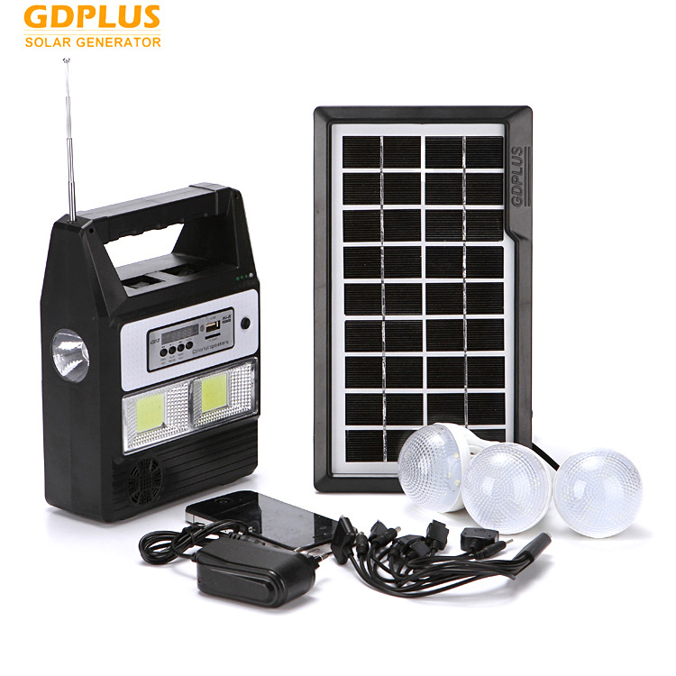 multifunctional outdoor portable solar light portable radio bluetooth playback replaceable battery courtyard lighting