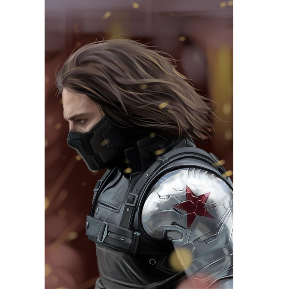 美国队长2 冬日战士冬兵巴基cos冬兵衣服 cosplay万圣节舞台服