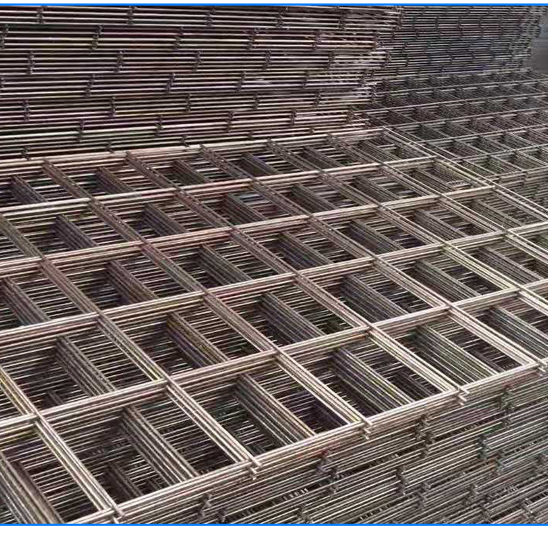 佛山直销建筑网片工地捣水泥网铁丝方格网钢丝网铺路钢筋网片