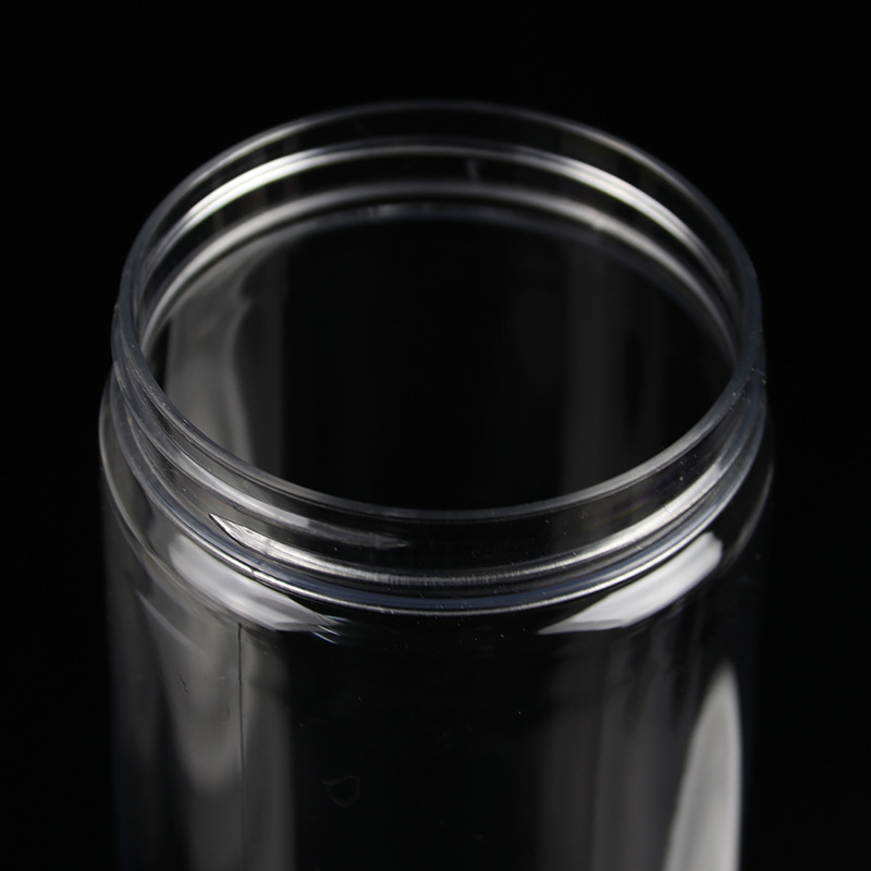 支持定制60x135塑料罐透明pet食品级产品包装桶圆柱形笔芯包装