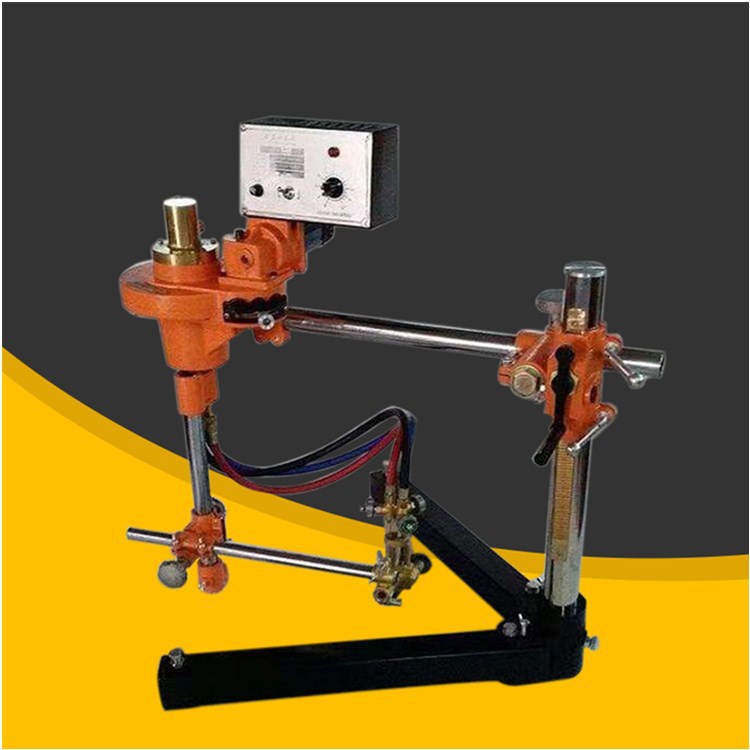 专业生产火焰割圆机半自动钢板圆形切割机操作视频法兰切圆机价格