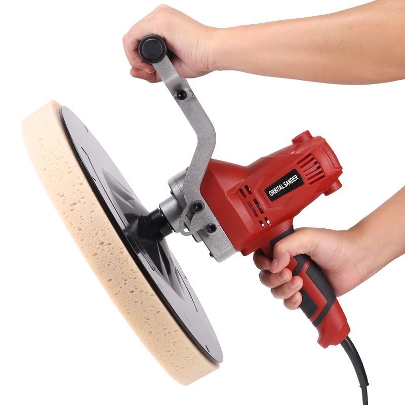 水泥砂浆收光机手提式墙面抹墙机磨平机粉墙机抹平机抹灰机打磨机-阿