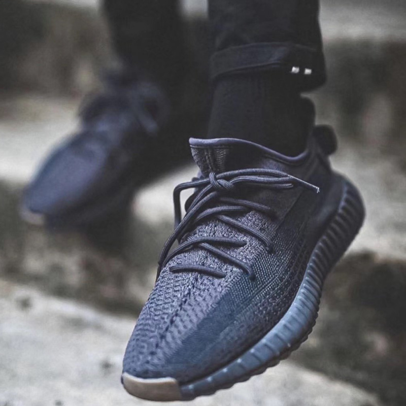 椰子350黑生胶天使卡其灰天使男女鞋