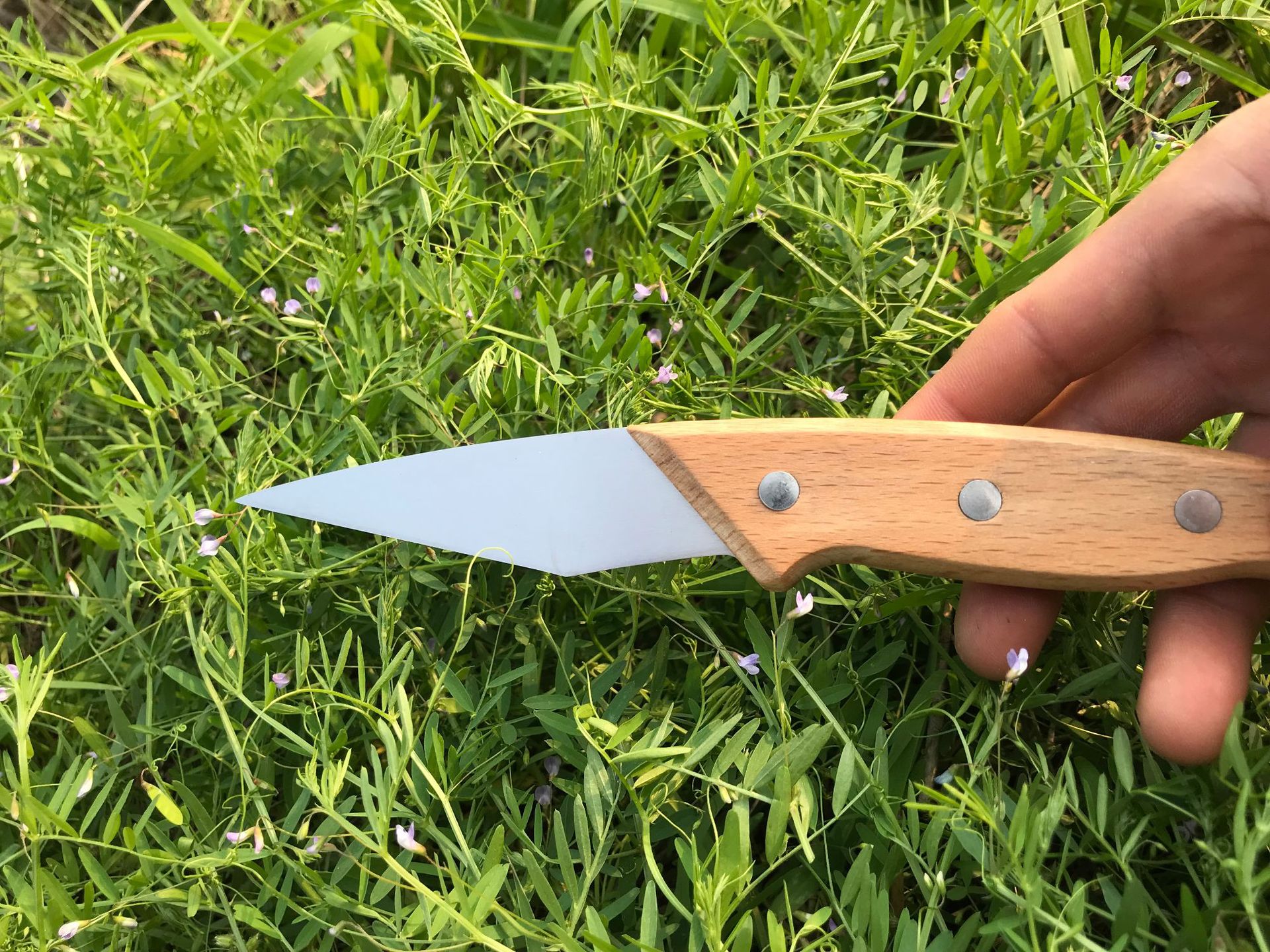 厂家直销 园艺园林嫁接刀折叠木柄专业特级芽接刀削木果树接树刀