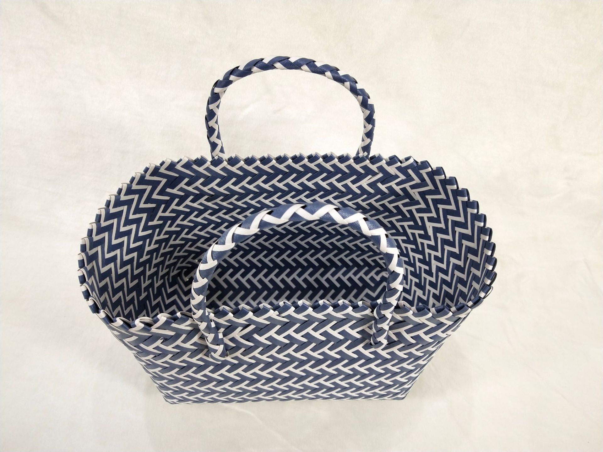 打包带编织女包篮子包