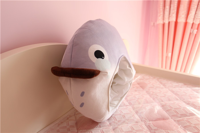 沙雕咸鱼头套个性帽子少女心可爱网红潮ins卡通创意 一件代发