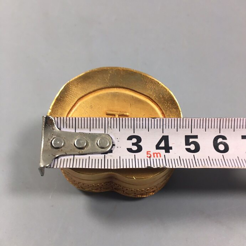 仿古镀金工艺金元宝马蹄金锭下摆件古玩杂项元宝摆件收藏工艺品