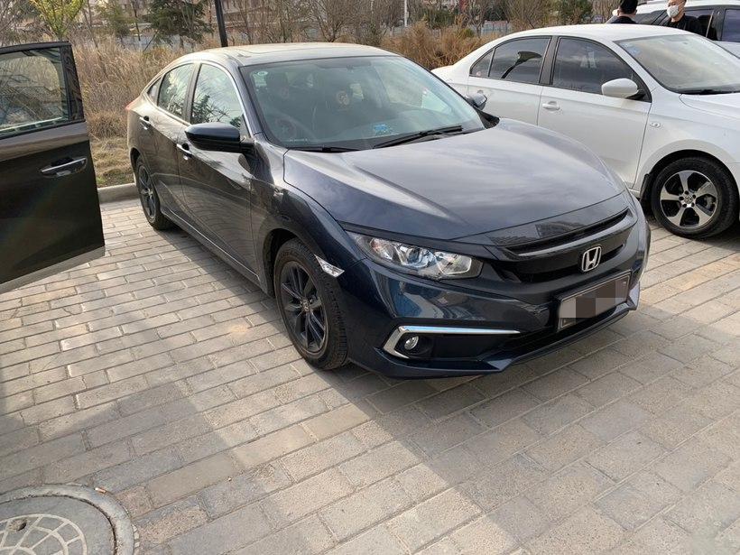 分享暗金蓝思域手动劲控一个月使用小心得新车到手满月贴