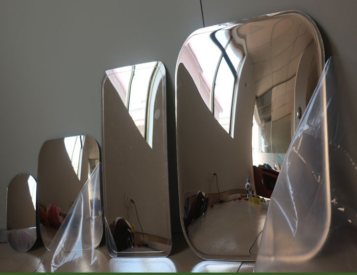 厂家生产批发 亚克力凸面镜片 亚克力凹面镜片 凹凸放大镜片