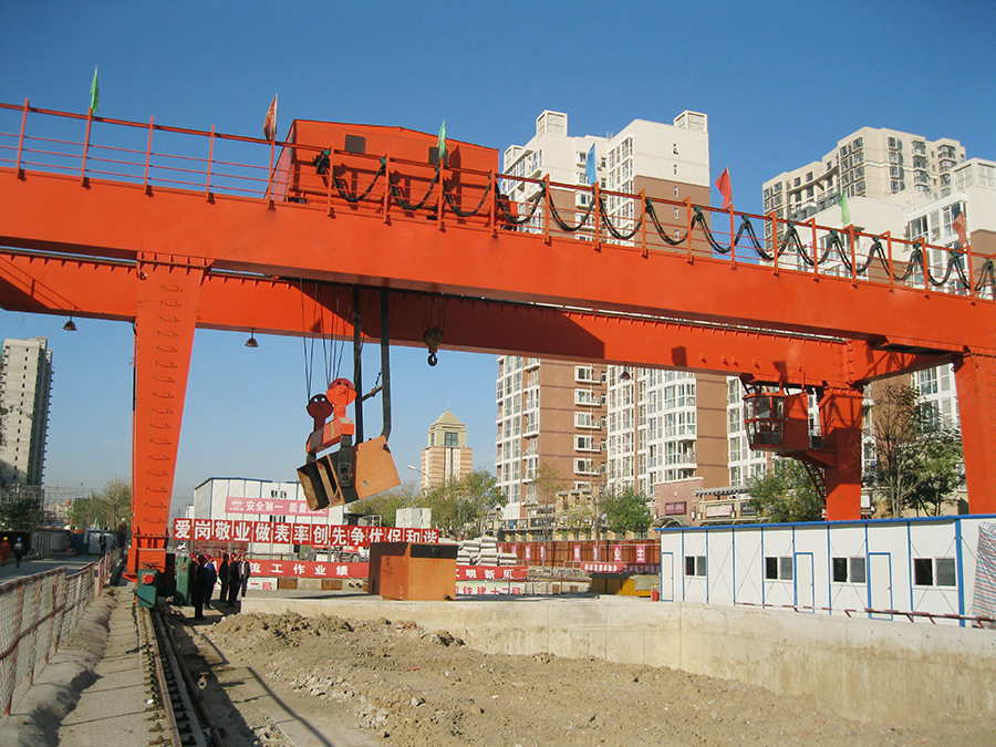 厂家直供 租赁地铁用出渣机 双梁龙门吊 工程专用龙门吊