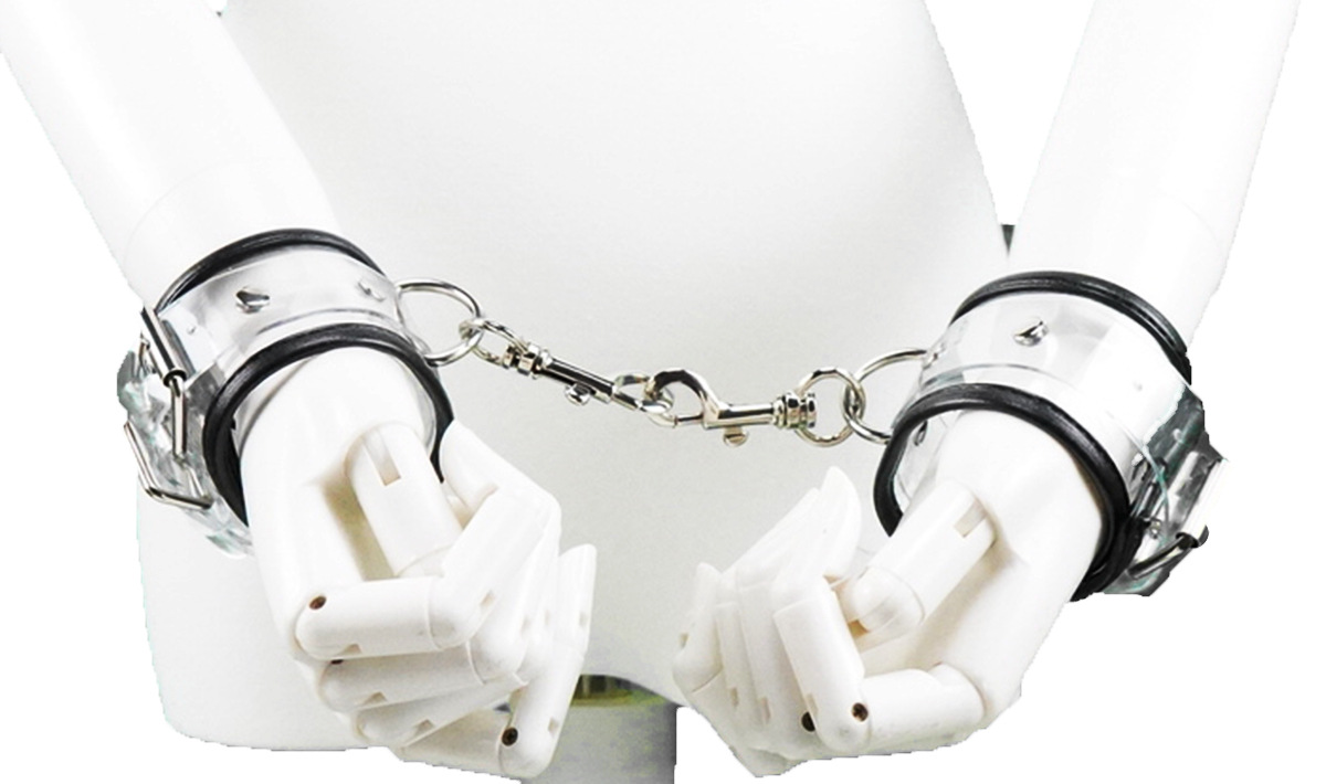 成人用品批发 透明情趣手脚铐 情趣玩具手脚铐 成人玩具手脚扣