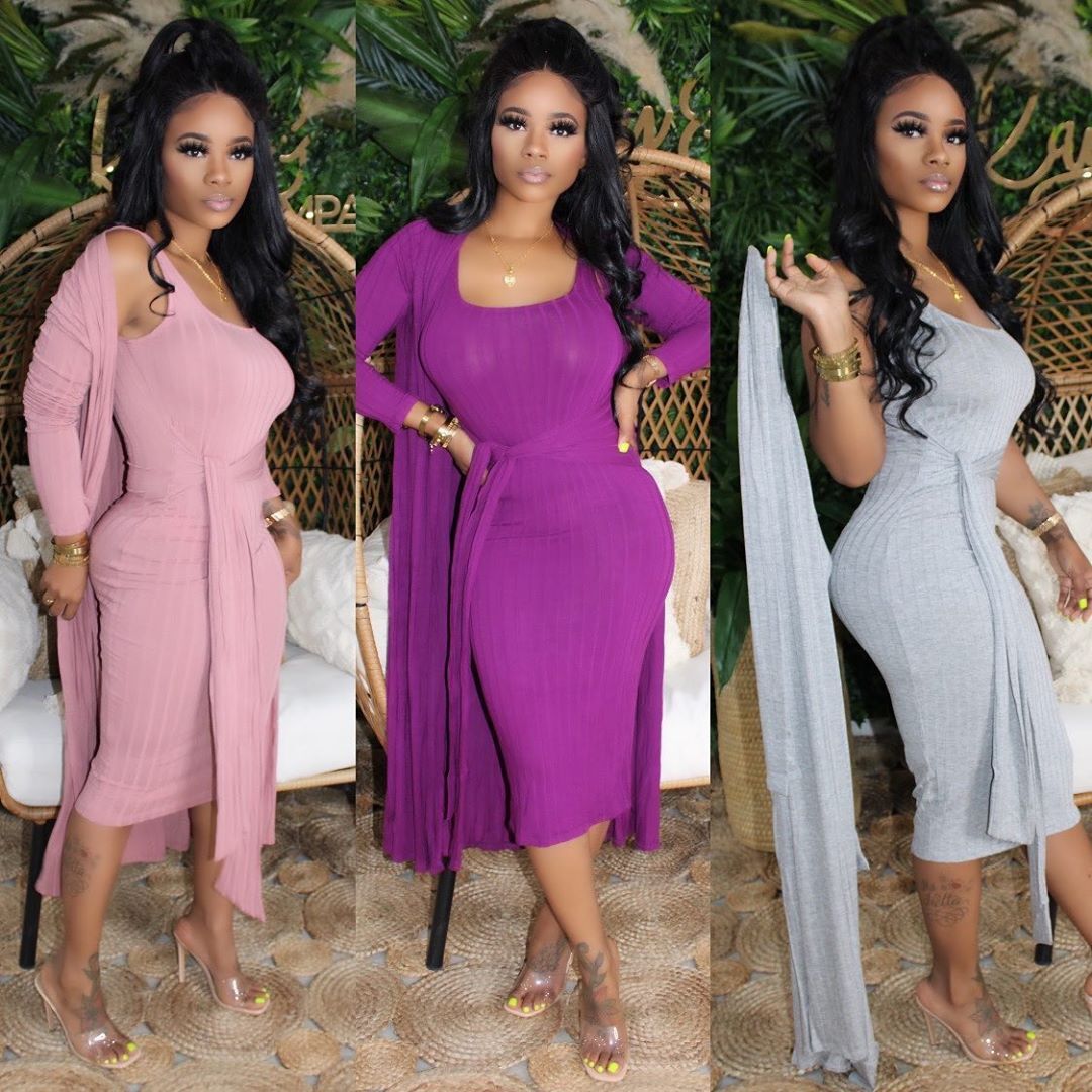 m欧美爆款热卖女装可爱裙两件套