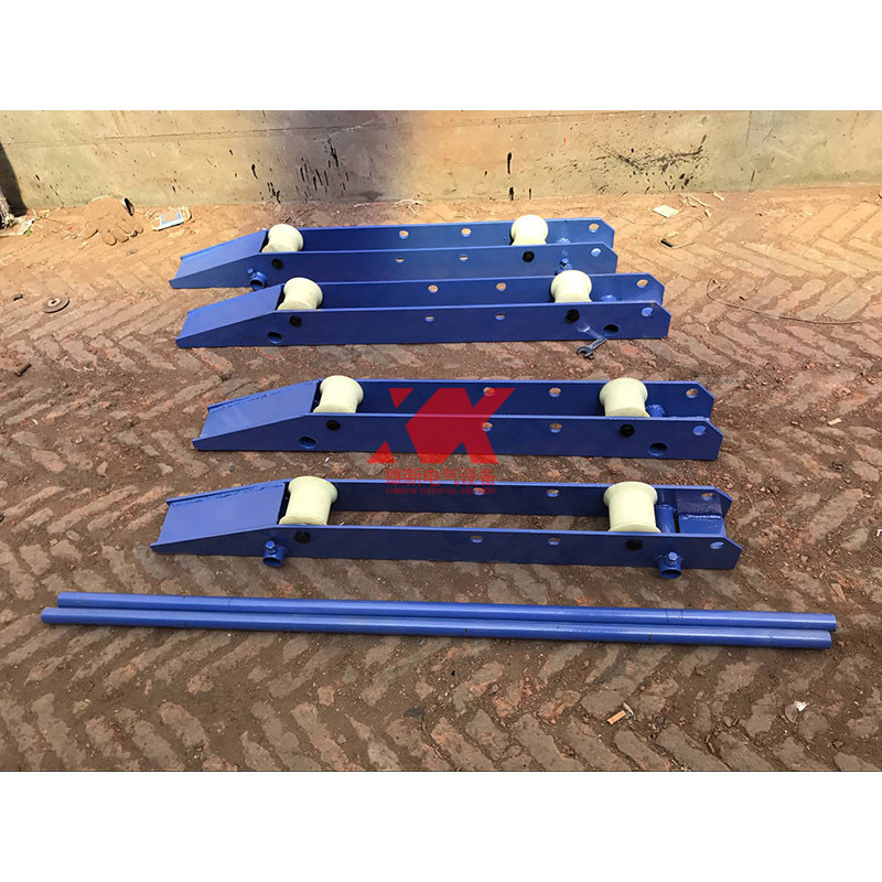 铁路专用轨道式线盘支架轨道式放线架电缆盘放线架槽钢式电缆线盘