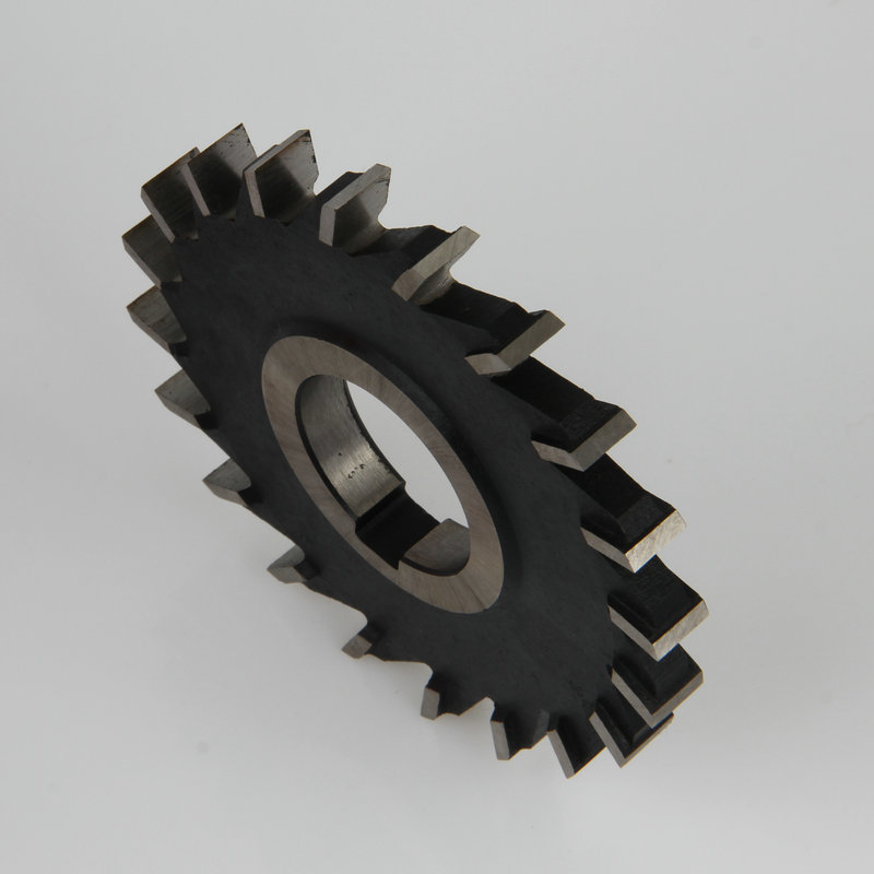 供应高速钢直齿三面刃80系列 切割金属用锯片铣刀盘侧面铣刀