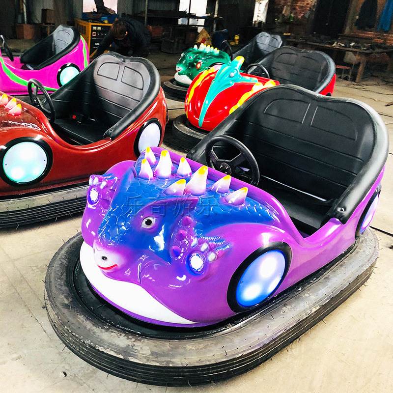 广场摆摊生意儿童电瓶碰碰车新款龙头地网碰碰车漂移车游乐设备