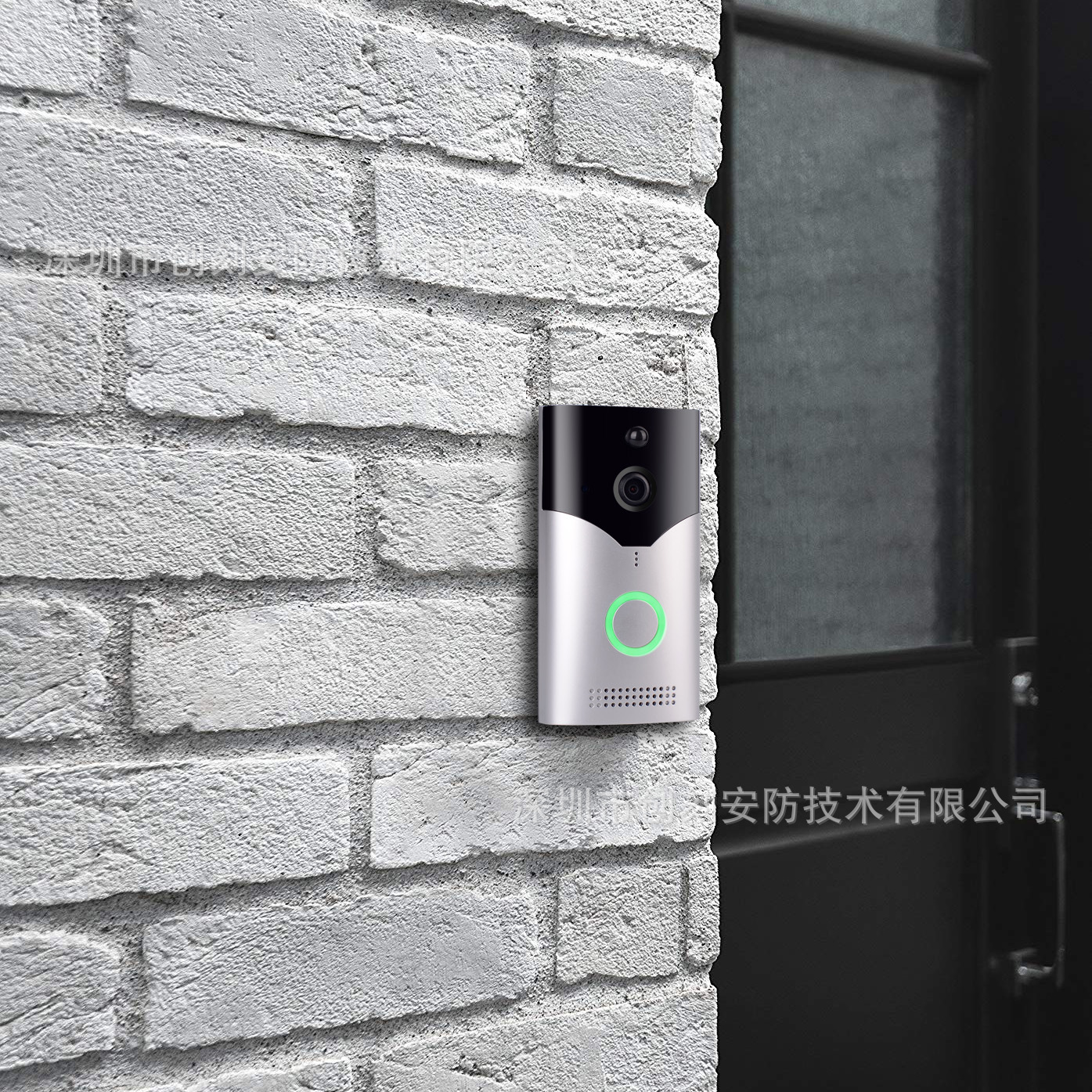 【工厂】涂鸦智能低功耗门铃 wifi可视门铃 智能夜视猫眼对讲监控