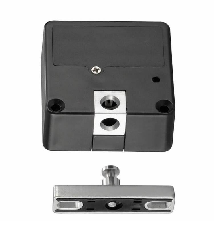 免开孔电子感应抽屉锁 隐形暗锁 万能隐形柜锁 更衣柜电子感应锁