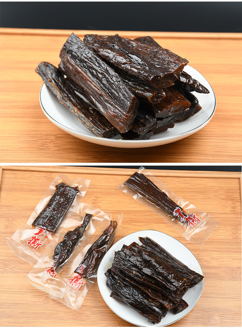 风干手撕肉条 工艺肉条 散装麻辣五香 多规格