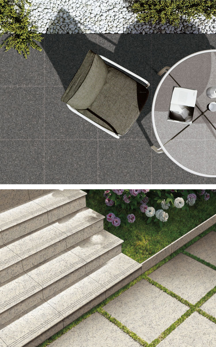 花岗岩瓷砖户外庭院砖室外防滑仿石材广场砖抗压车库砖外墙