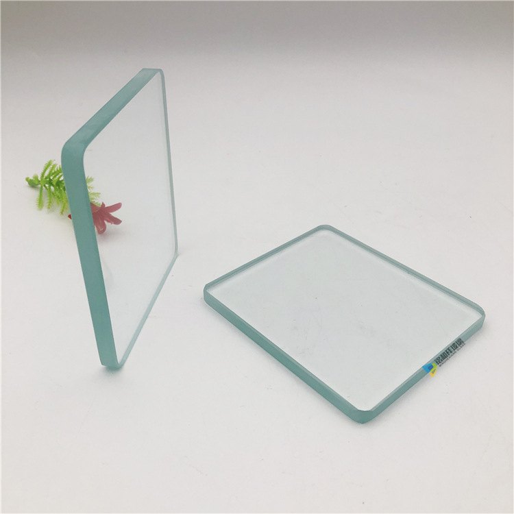 8mm防爆玻璃物理全钢化玻璃4个倒角r5矿灯钢化玻璃防爆玻璃