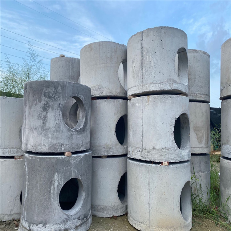 大量生产钢筋混凝土水泥预制件井筒井底座雨水检查井井盖