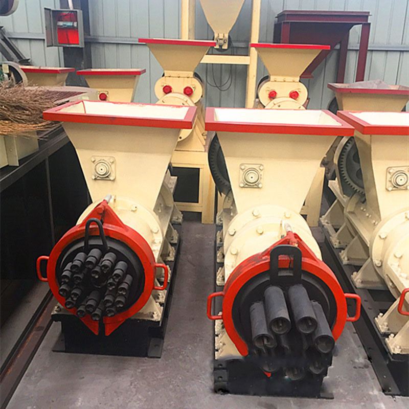 德辉烧烤炭挤出机 兰炭制棒机节煤设备 自动化芝麻油饼制棒机