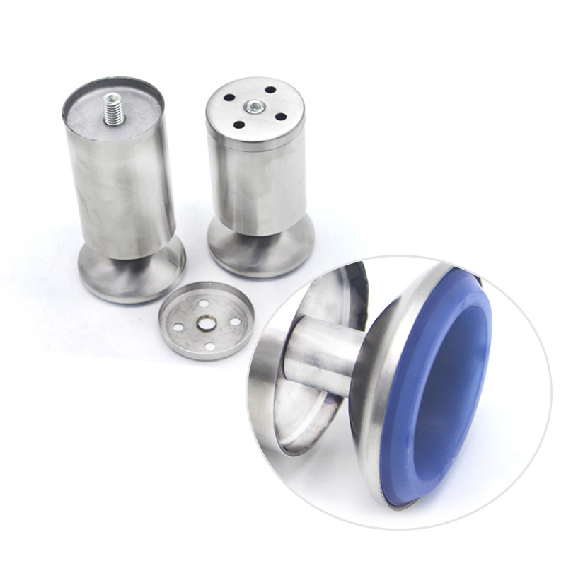 盛宇丰供应不锈钢圆形沙发脚可调节圆形柜脚