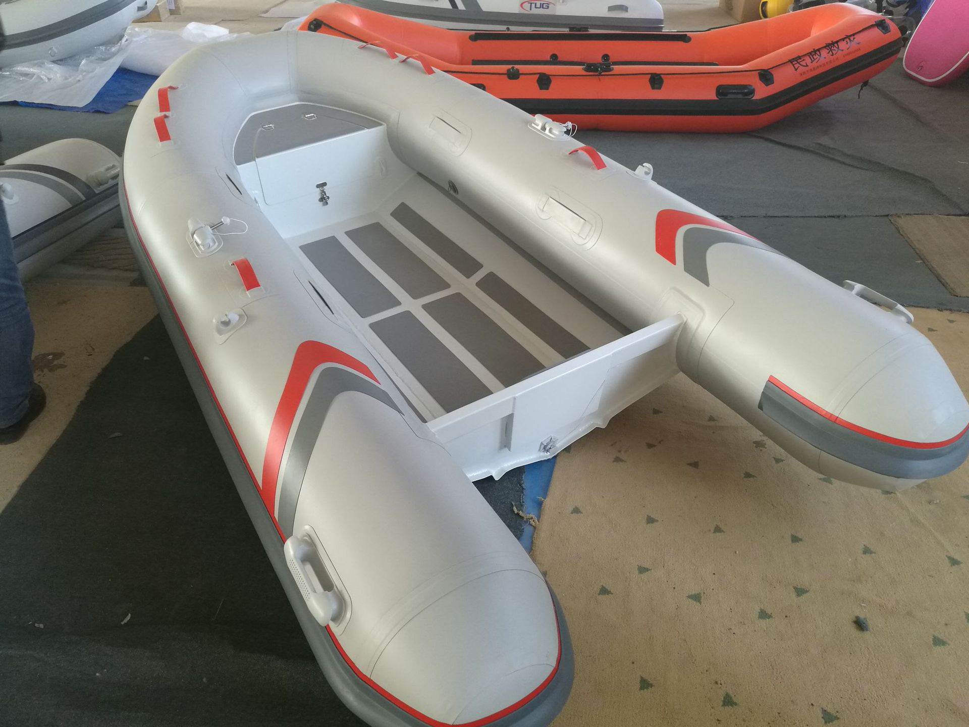 3米铝合金充气艇 橡皮艇 运动艇 冲锋舟 海钓船 钓鱼船