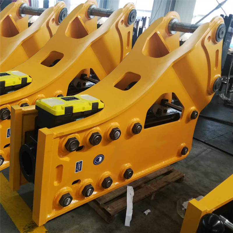 140开山凿岩液压破碎锤 挖掘机炮头破碎器 矿山路面挖掘机破碎锤