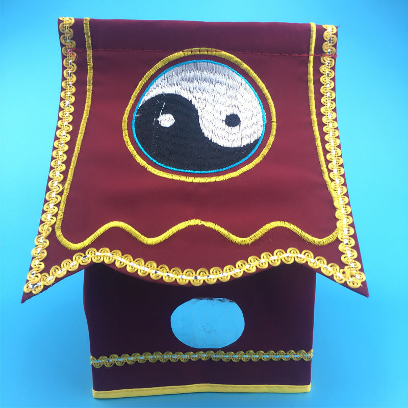 0成交333个道教用品道帽道士帽太极九梁巾道教服饰道士衣服道袍八卦帽