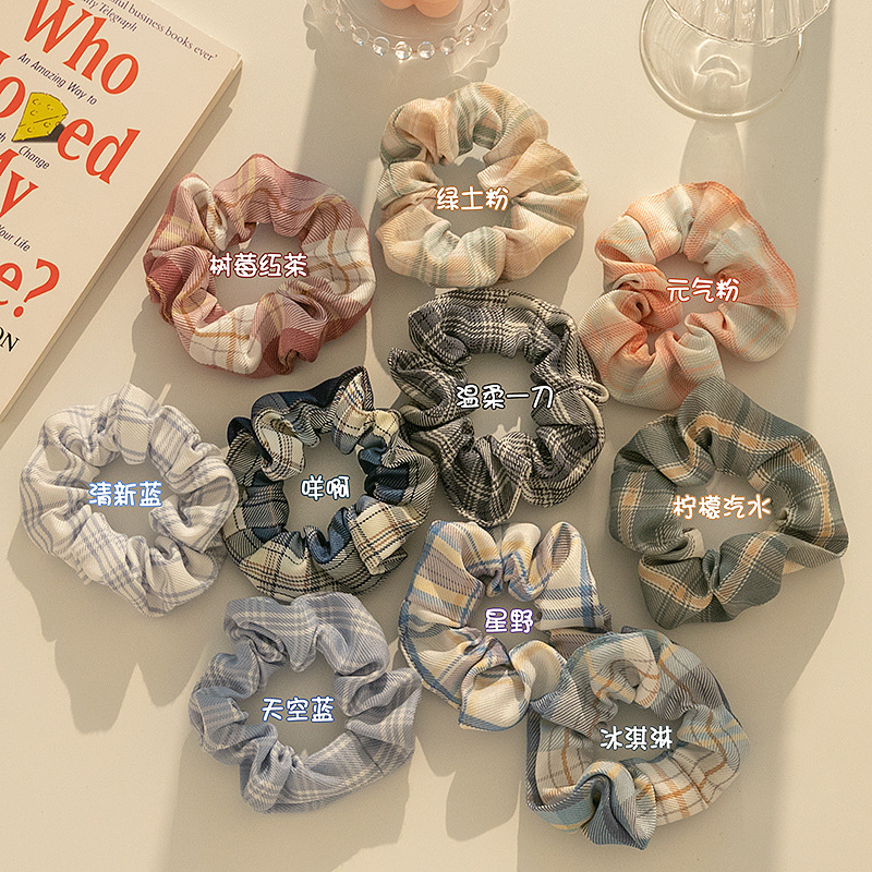 大肠发圈套装ins少女扎头发皮筋可爱女头绳韩版jk发饰韩国网红潮