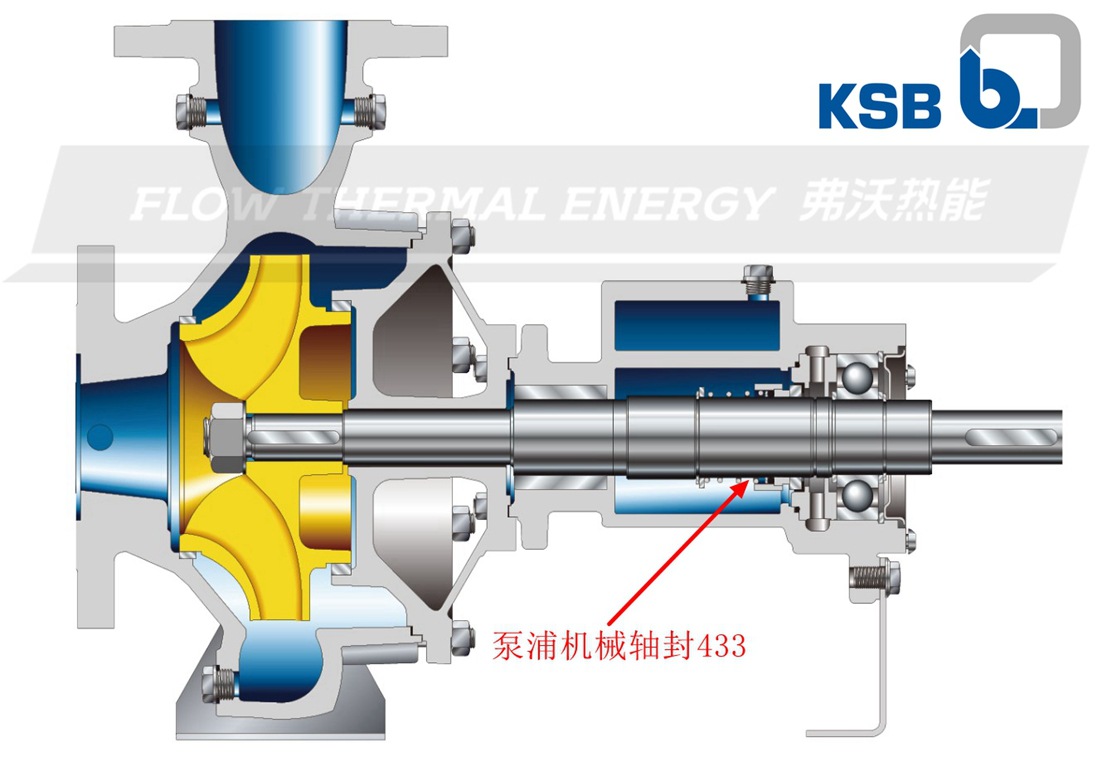 厂家供应:德国原装进口ksb导热油泵浦机械密封机械轴封机械油封