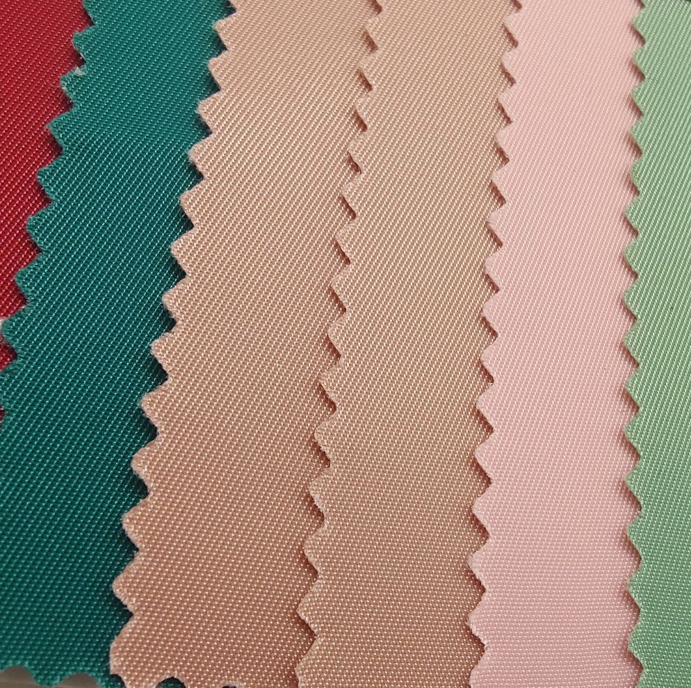 现货供应加厚290t斜纹复合面料针织底纺织品防水牛津布箱包背包布