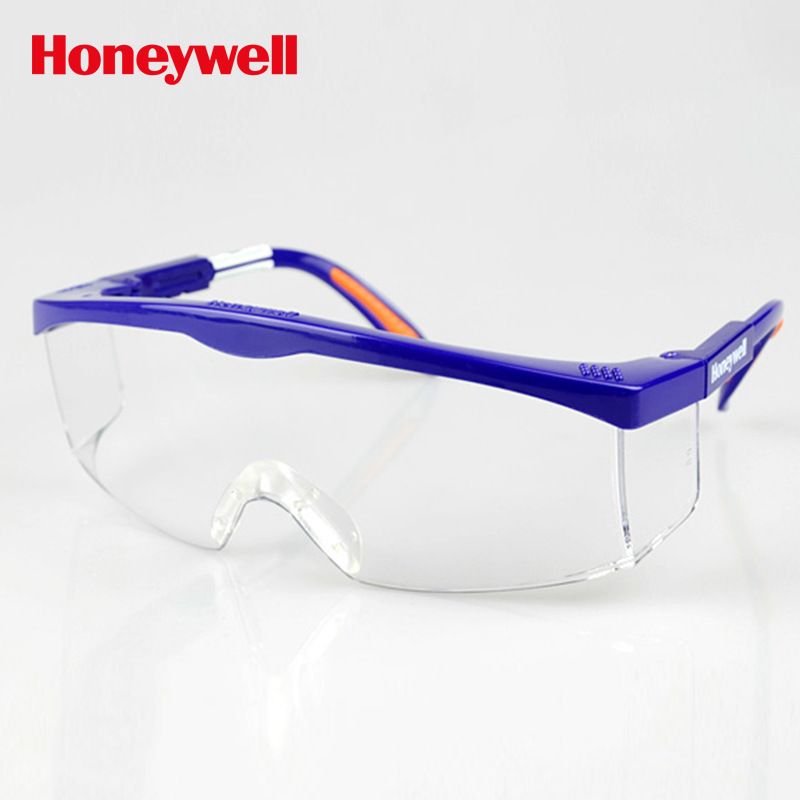 霍尼韦尔100100防冲击防雾眼镜 骑行防紫外线防刮擦s200防护眼镜