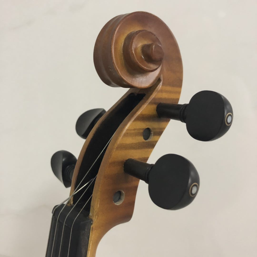 乌木件实木虎纹小提琴考级练习演奏小提琴