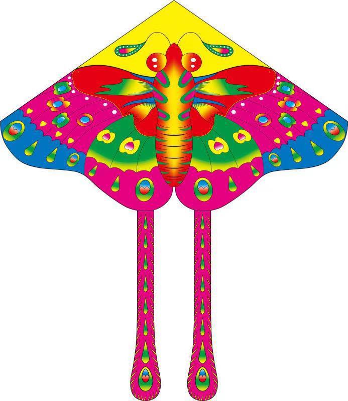 厂家供应动物风筝蝴蝶风筝彩色风筝潍坊风筝批发多规格款式可选