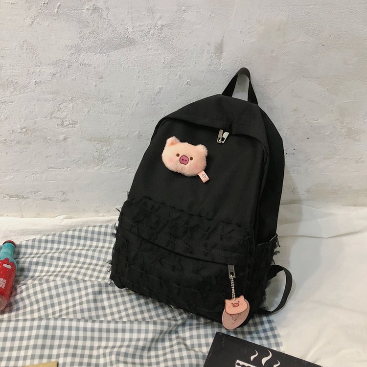 Japanese Style Vintage Style Cute Girl Lace School Bag Female Korean Style Ulzzang Fresh Student Backpack