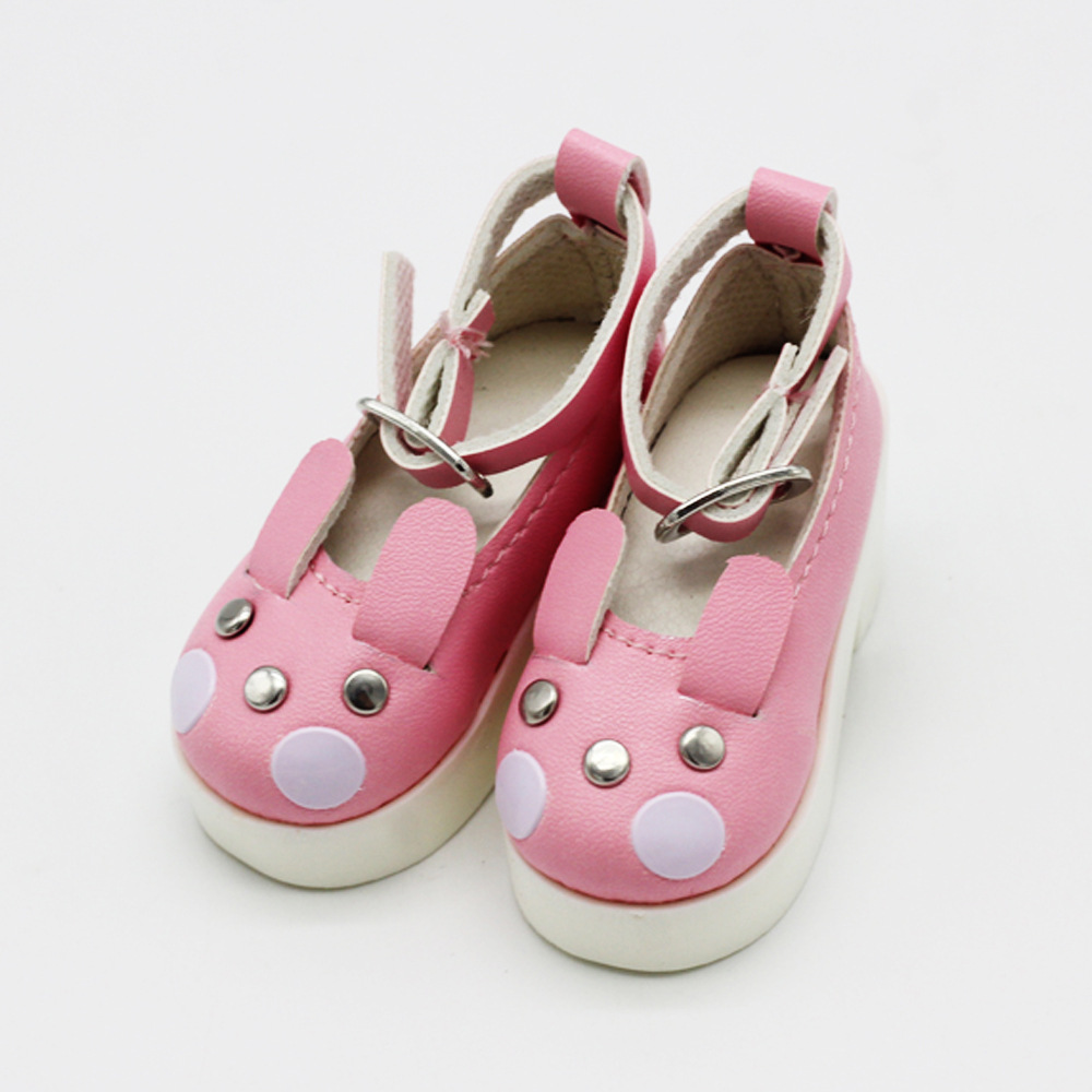 8cmbjd 娃娃鞋子60cmsd娃娃兔子鞋3分娃娃洋娃娃鞋可爱时尚鞋