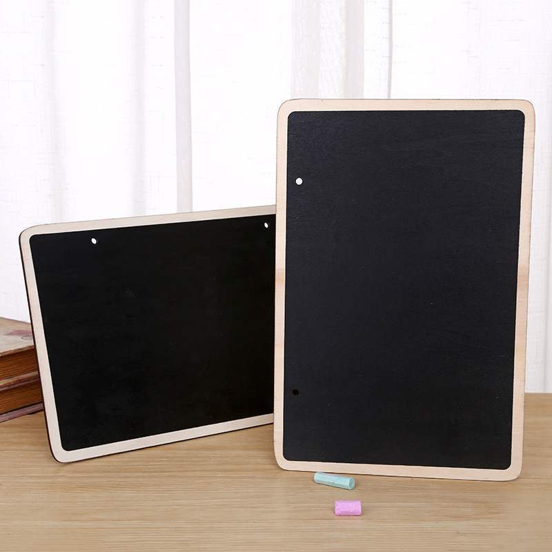悬挂式小黑板店铺用门店挂牌办公用家用展示牌吧台摆摊广告牌