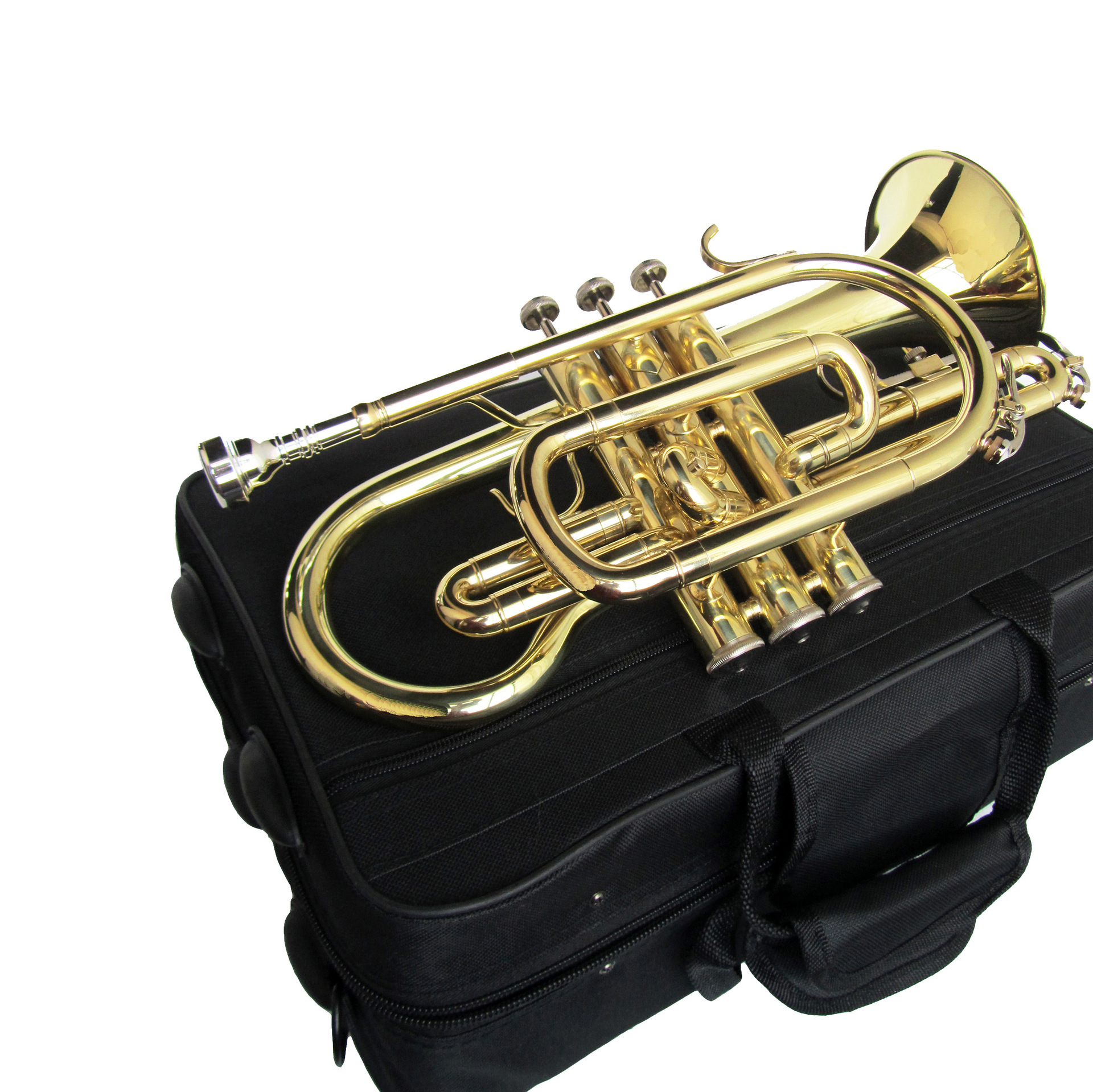 短号 漆金短号 bb调短号 黄铜短号 专业吹奏乐器 演出乐器短号