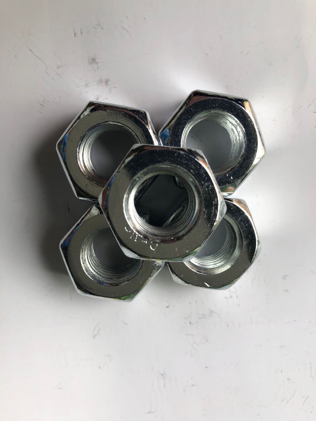 高强度外六角螺母 gb6175镀锌 发黑35crmo螺母m12-m64 量大从优