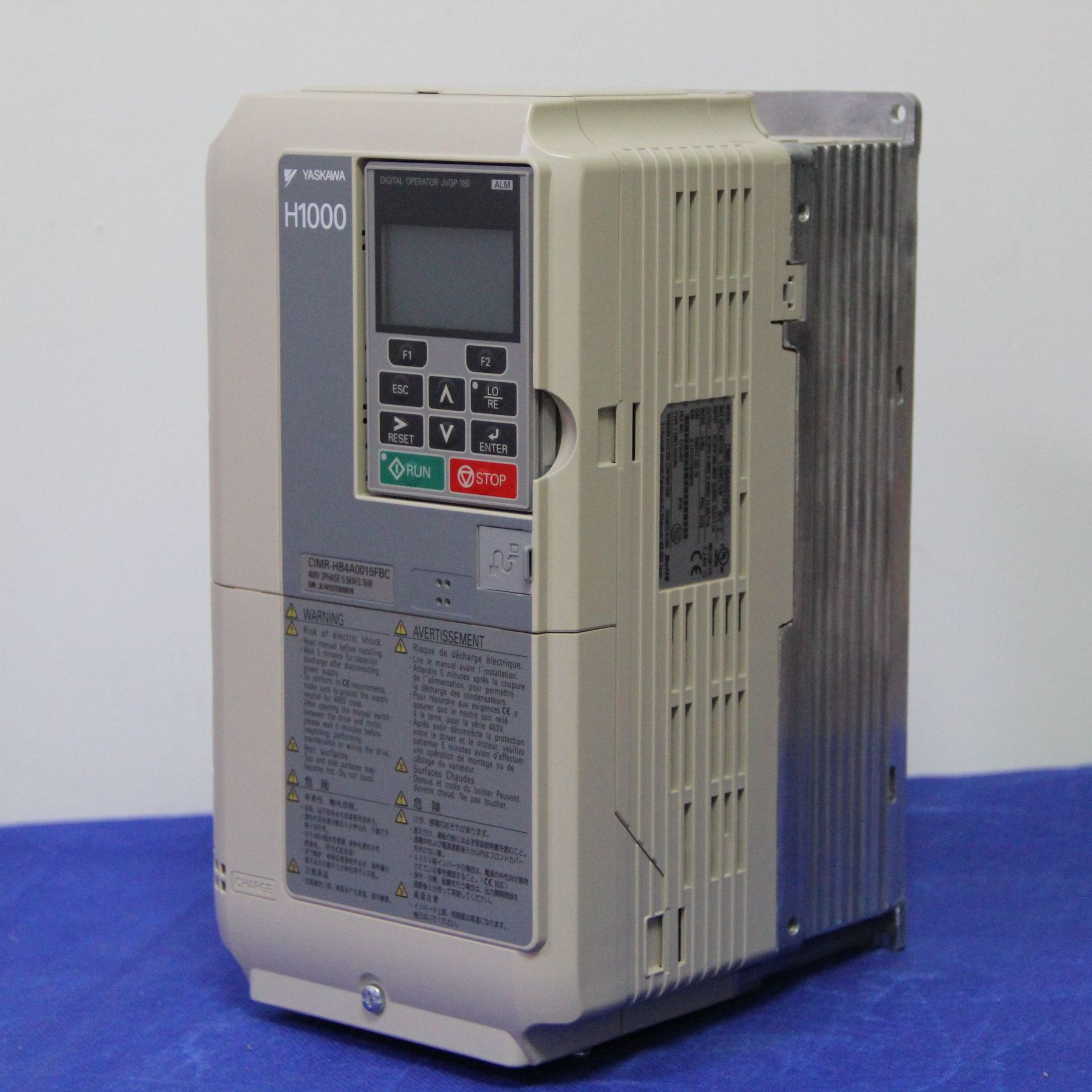 安川变频器cimr-hb4a0370abc/aba全新原装h1000-160kw替代g7系列
