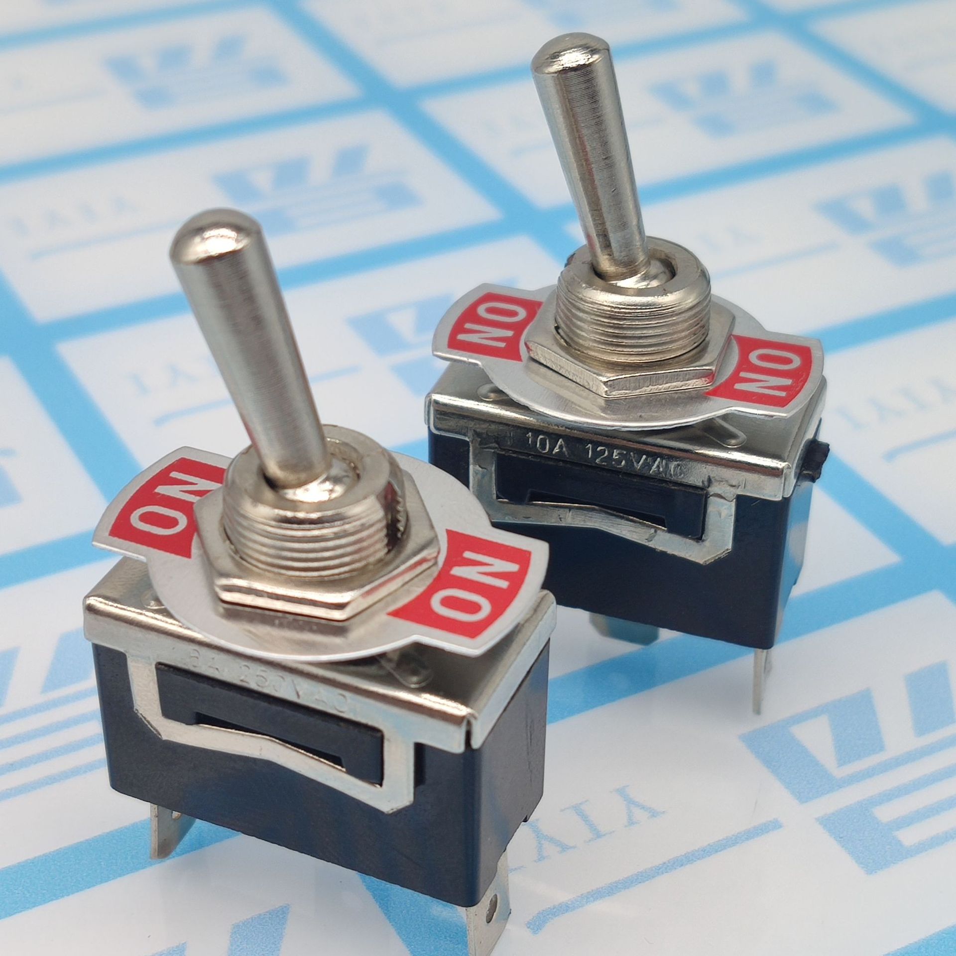 钮子开关kn3c-102 汽车改装 三脚二档 摇臂拨动开关 船用 10a-阿里巴