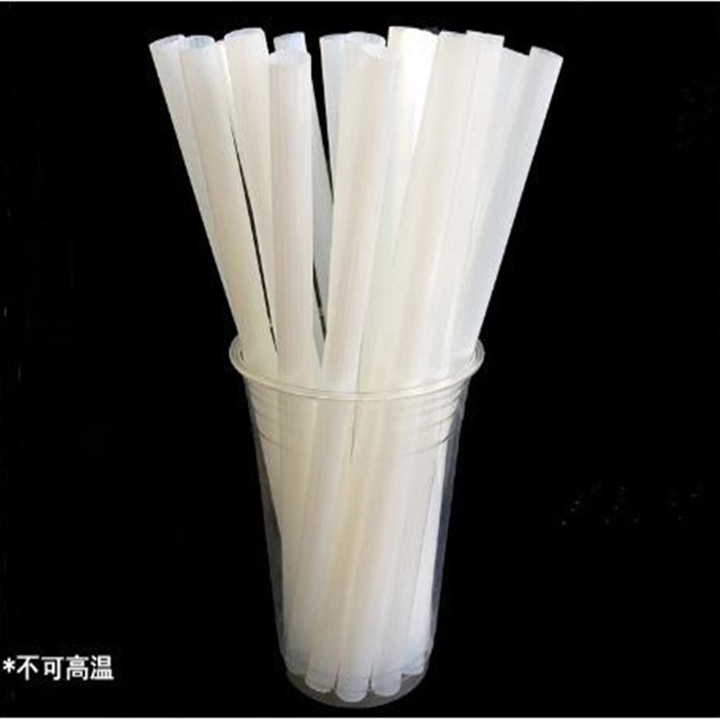 现货pla吸管可降解一次性塑料冷饮吸管玉米原料通用白色加粗吸管