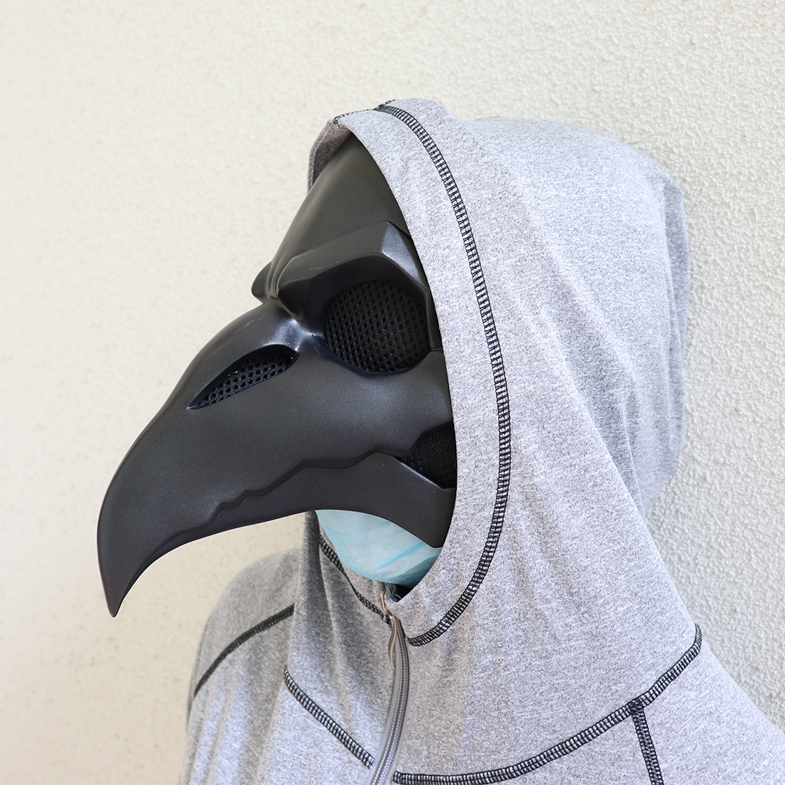 万圣节面具瘟疫医生面具鸟嘴面具亚马逊wish多款式厂家现货